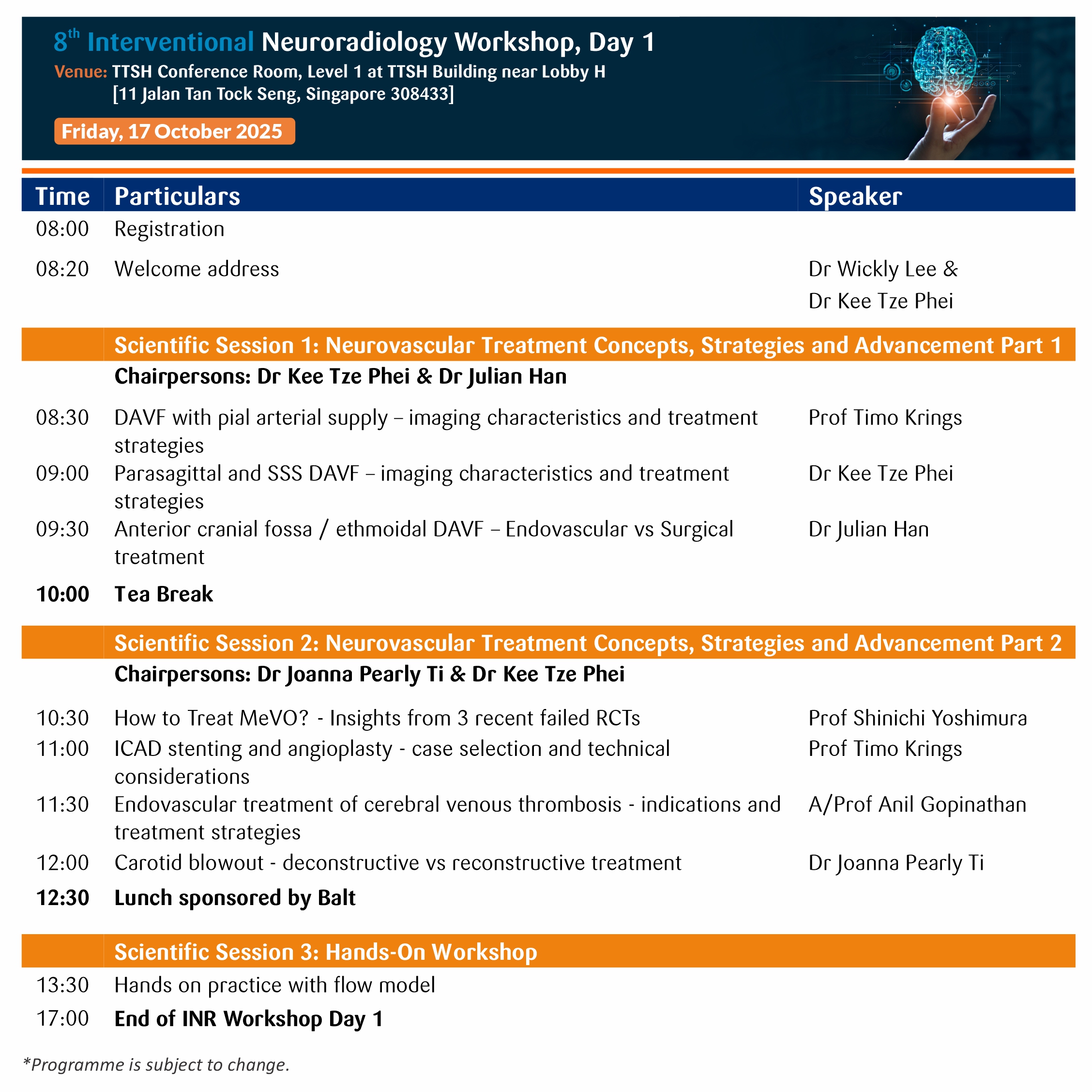 Day 3 Agenda